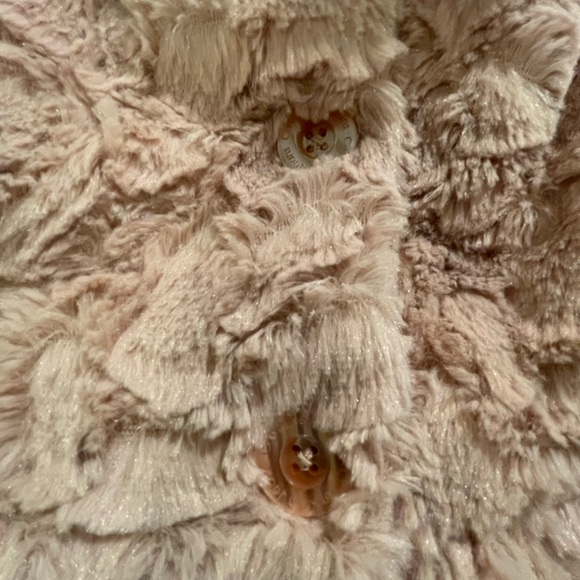 Calvin Klein Teddy Bear Coat Girls 24 mo. - Picture 3 of 6